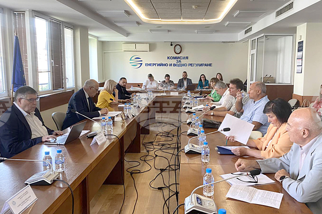 КЕВР - водоснабдителни и канализационни услуги - обсъждане