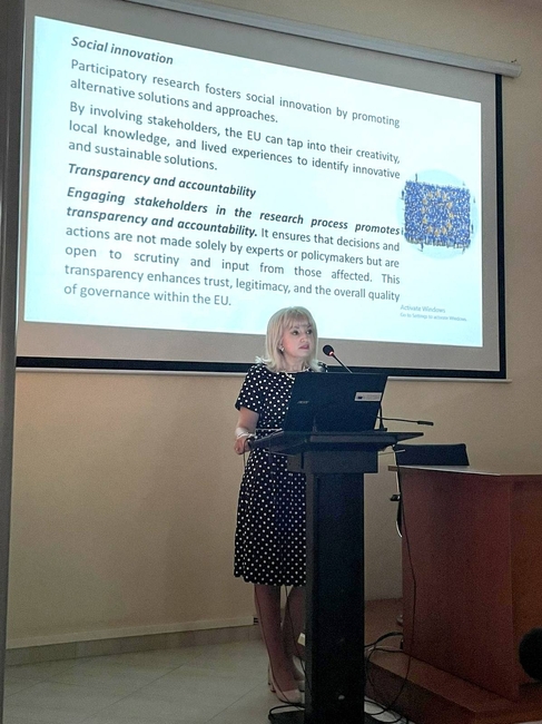 ПП “Обединени земеделци”: Петя Ставрева призова за по-активно участие на гражданите при взимането на решения в ЕС