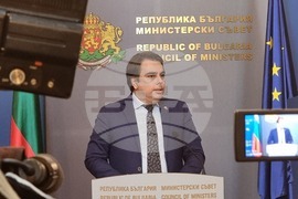 Министерски съвет - Асен Василев - брифинг