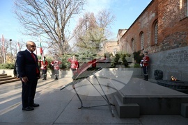 Румен Радев - Илир Мета - церемония