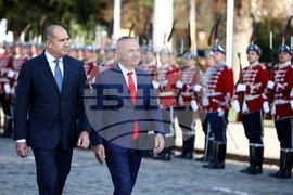 Румен Радев - Илир Мета - церемония