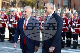 Румен Радев - Илир Мета - церемония