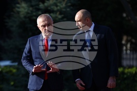 Румен Радев - Илир Мета - церемония