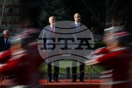 Румен Радев - Илир Мета - церемония