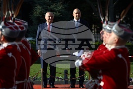 Румен Радев - Илир Мета - церемония