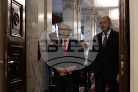 Румен Радев - Илир Мета - среща