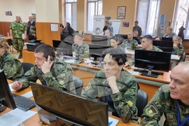 Военна академия Г.С. Раковски - учение "VIKING 22" - представяне