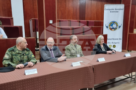 Военна академия Г.С. Раковски - учение "VIKING 22" - представяне