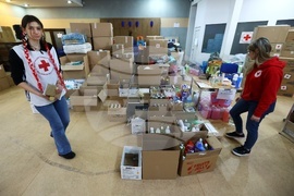 Български Червен кръст - брифинг - помощи