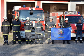 Пловдив - Протест на служители на пожарната и полицията