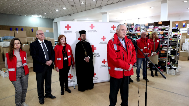 От началото на Националната благотворителна кампания на БЧК в помощ на пострадалите от конфликта в Украйна са събрани над 3,3 млн. лв.