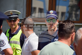 Благоевград - полиция - протест