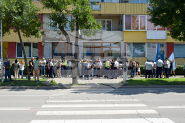 Благоевград - полиция - протест