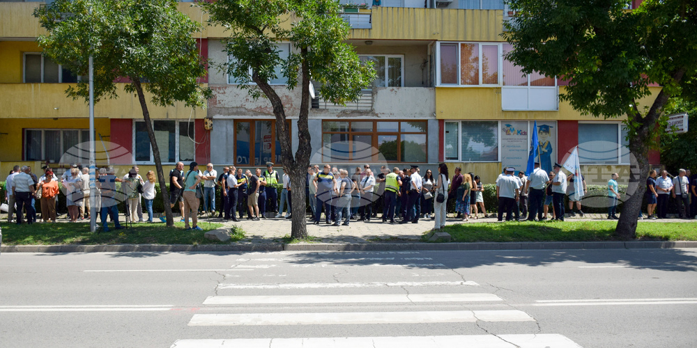 Благоевград - полиция - протест