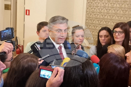 Народно събрание - Мустафа Карадайъ - брифинг