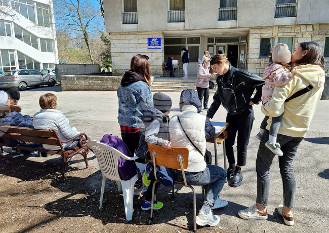 Варна - пунктове за регистрация на бежанци от Украйна