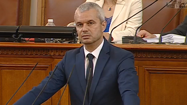 Костадин Костадинов: След отмяна на референдума очаквайте и отмяна на изборите