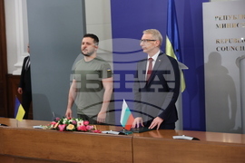 Министерски съвет - Володимир Зеленски - Николай Денков  - декларация за евроатлантическата интеграция на Украйна и меморандум за сътрудничество в областта на енергетиката - подписване