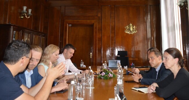 Зам.-министър Гиков обсъди с Фонд на фондовете финансовите инструменти в подкрепа на бизнеса 