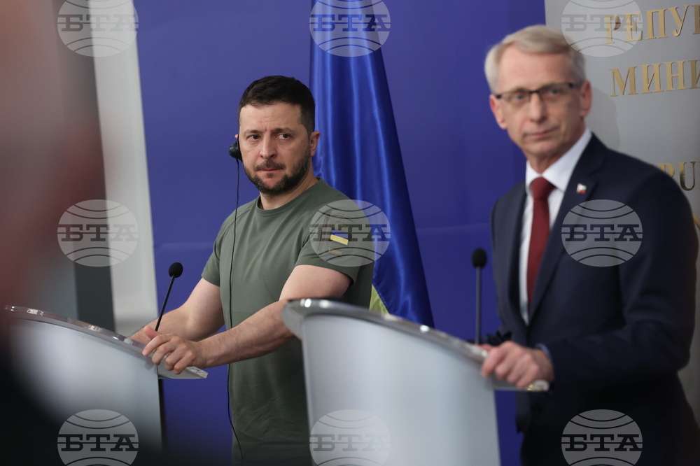 Министерски съвет - Володимир Зеленски - Николай Денков  - пресконференция