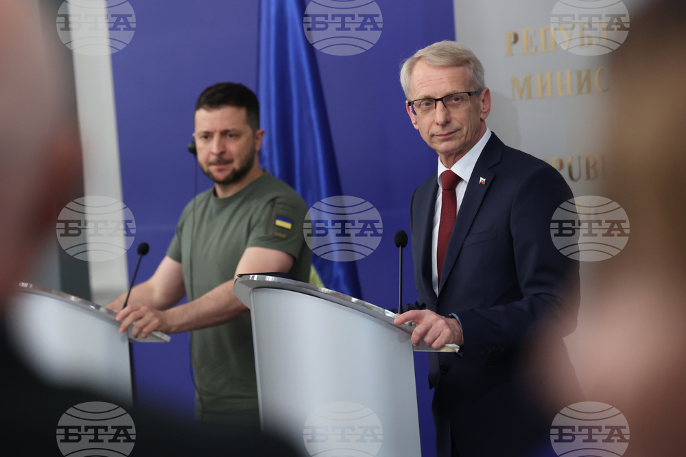 Министерски съвет - Володимир Зеленски - Николай Денков  - пресконференция