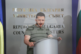 Министерски съвет - Володимир Зеленски - Николай Денков  - пресконференция