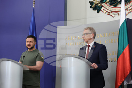 Министерски съвет - Володимир Зеленски - Николай Денков  - пресконференция