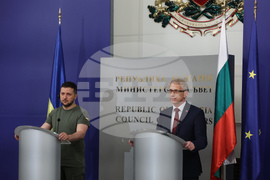 Министерски съвет - Володимир Зеленски - Николай Денков  - пресконференция
