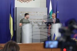 Министерски съвет - Володимир Зеленски - Николай Денков - пресконференция