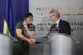 Министерски съвет - Володимир Зеленски - Николай Денков - пресконференция