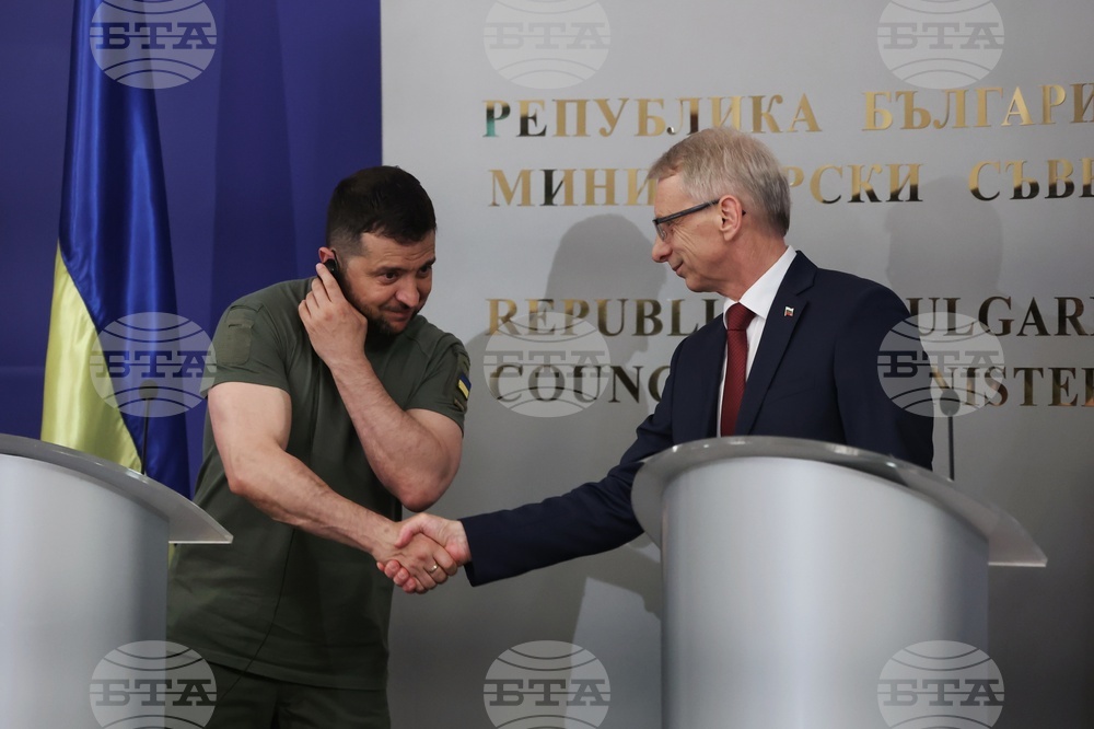 Министерски съвет - Володимир Зеленски - Николай Денков - пресконференция