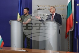 Министерски съвет - Володимир Зеленски - Николай Денков - пресконференция