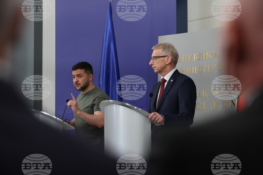 Министерски съвет - Володимир Зеленски - Николай Денков - пресконференция