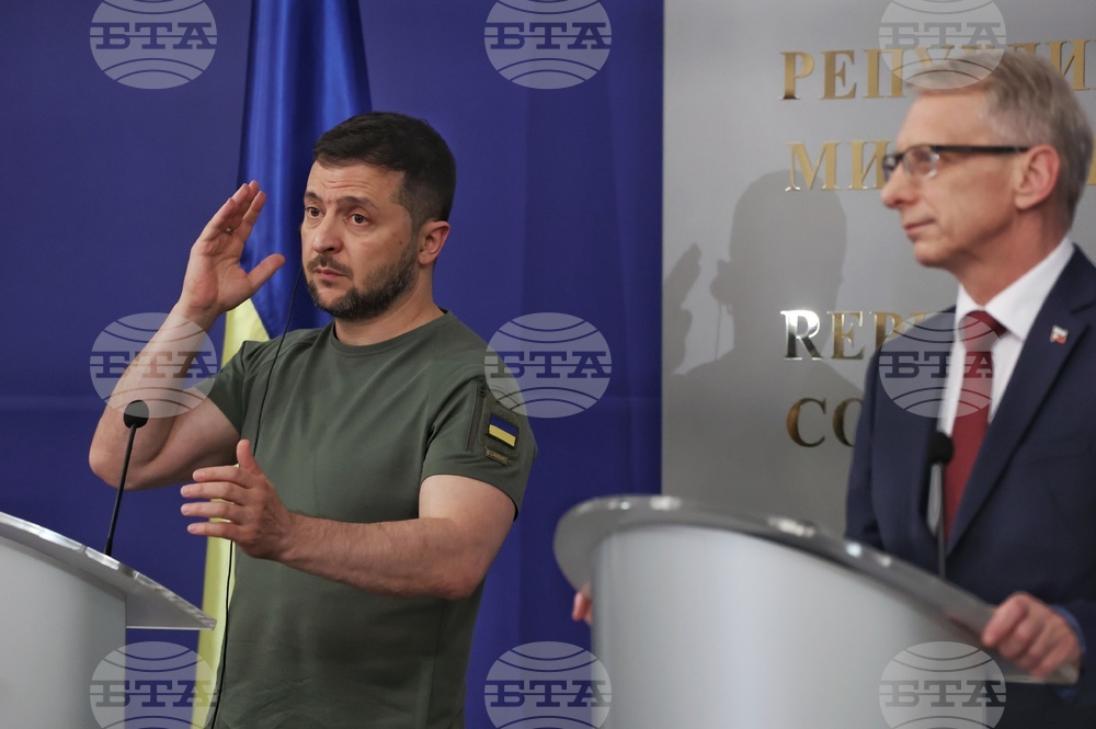 Министерски съвет - Володимир Зеленски - Николай Денков - пресконференция
