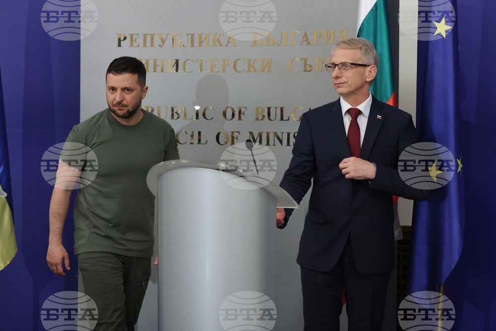 Министерски съвет - Володимир Зеленски - Николай Денков - пресконференция