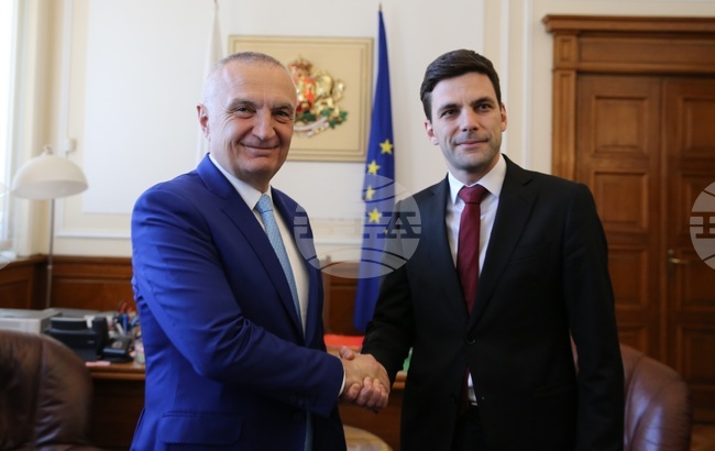 Никола Минчев - Илир Мета - среща