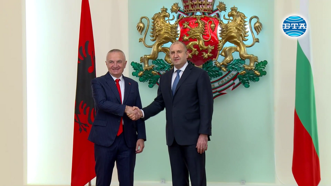 Държавният глава Румен Радев: България категорично подкрепя началото на преговорния процес за членство на Албания в ЕС