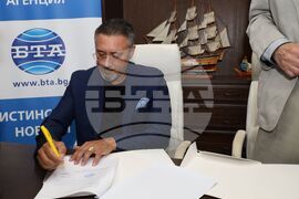 Свети Влас - БТА - Фондация "Българска памет - братя Диневи" - споразумение 