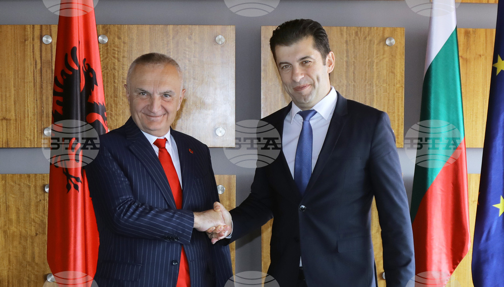 PM Petkov Meets Albanian President Meta in Sofia