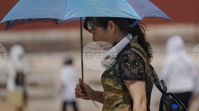 През 2025 г. в Китай са отчетени рекордно количество дни с висока температура