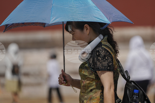 През 2025 г. в Китай са отчетени рекордно количество дни с висока температура