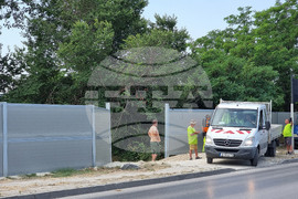 Варна - път - шумоизолиращи панели