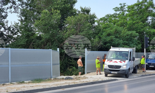 Варна - път - шумоизолиращи панели