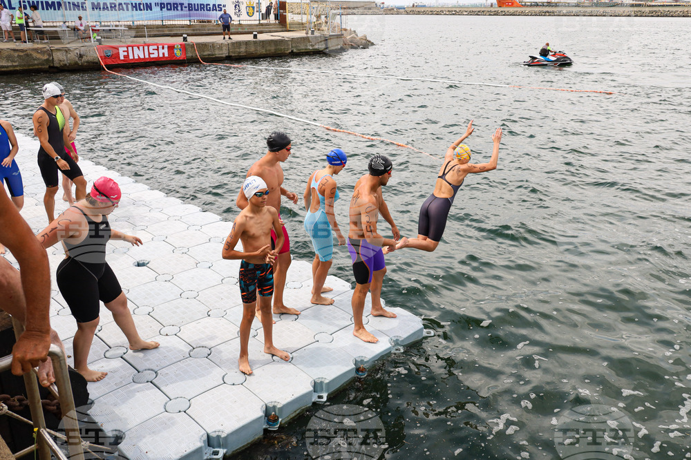 Бургас - плувен маратон - Порт-Бургас 2023