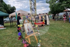 Село Манастир - православен храм - първа копка