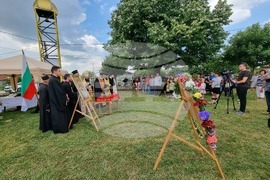 Село Манастир - православен храм - първа копка