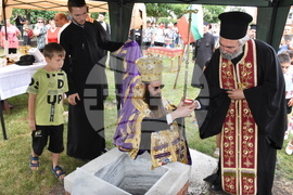 Село Манастир - православен храм - първа копка