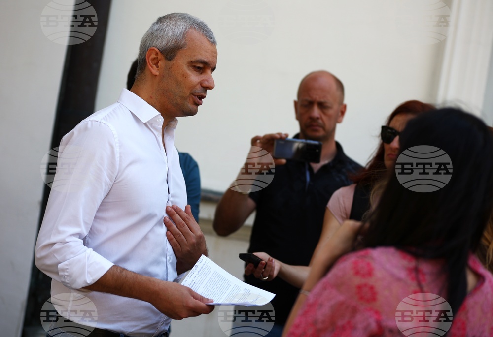 Парламент - Костадин Костадинов - пресконференция