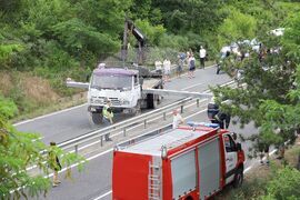 Бургас - пътен инцидент - трафик за Южно Черноморие