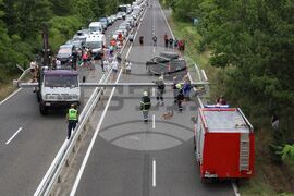 Бургас - пътен инцидент - трафик за Южно Черноморие